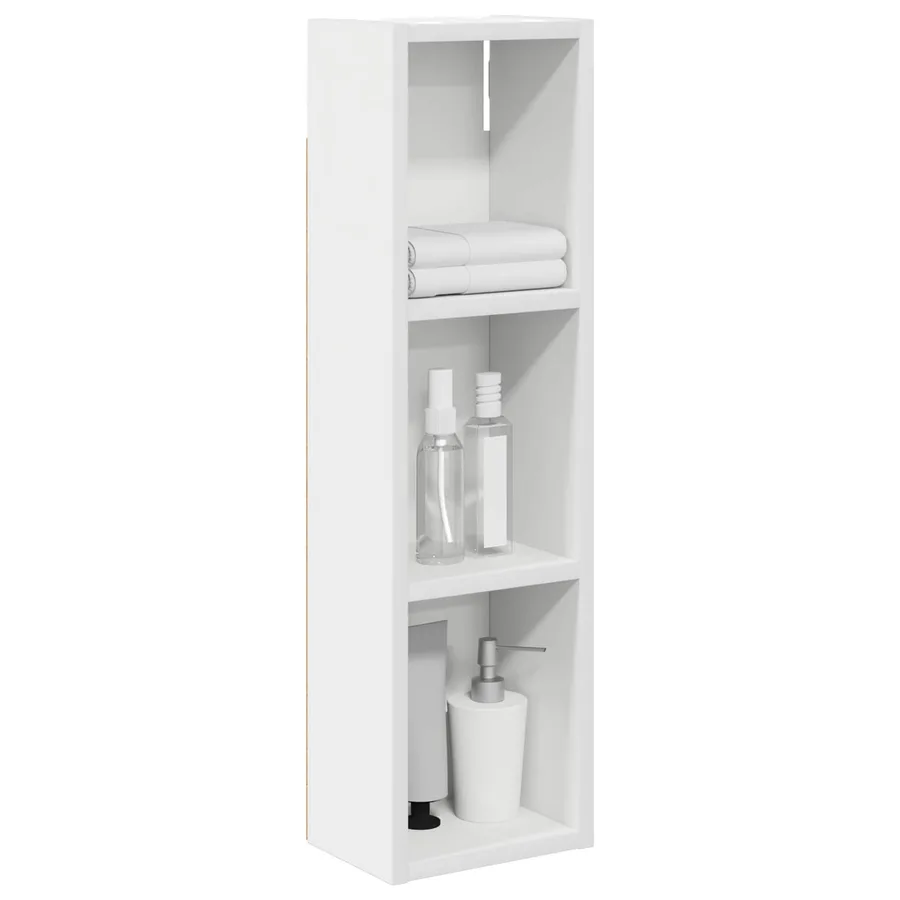 Armoire murale de salle de bain Blanc 20 x 14 x 70 cm - 3