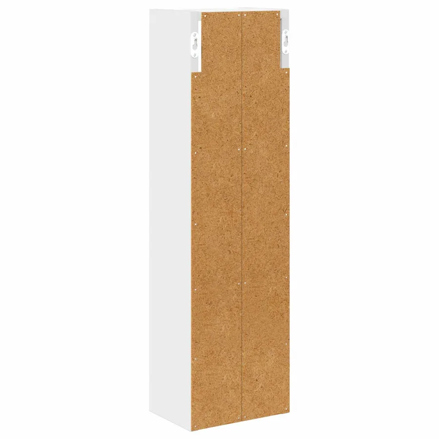 Armoire murale de salle de bain Blanc 20 x 14 x 70 cm - 9