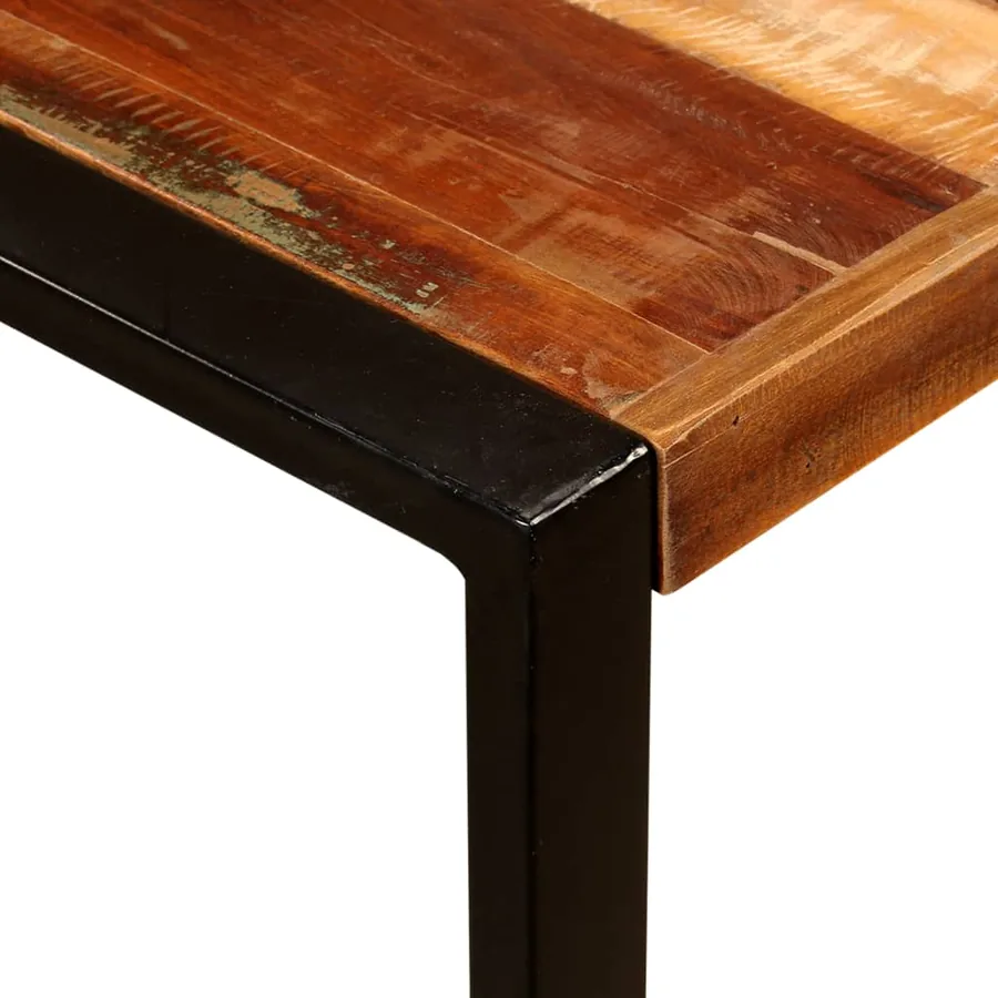 Table à manger Bois de récupération massif 180 cm - 10