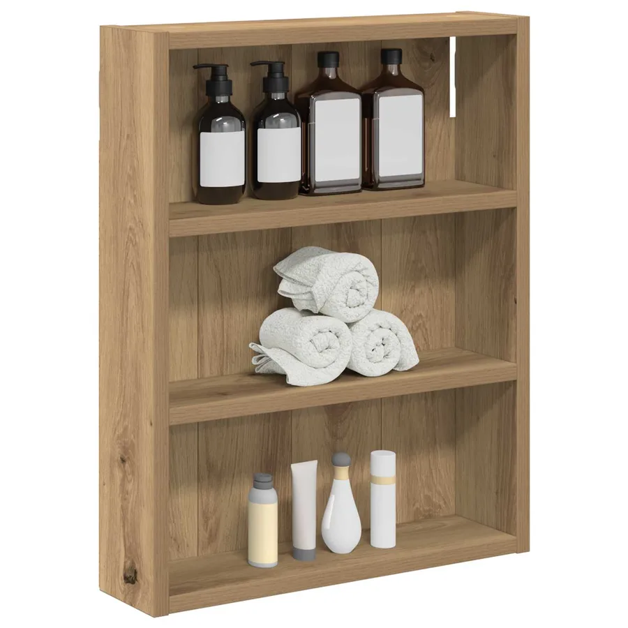 Armoire murale de salle de bain Chêne artisan 40 x 10 x 50 cm - 3