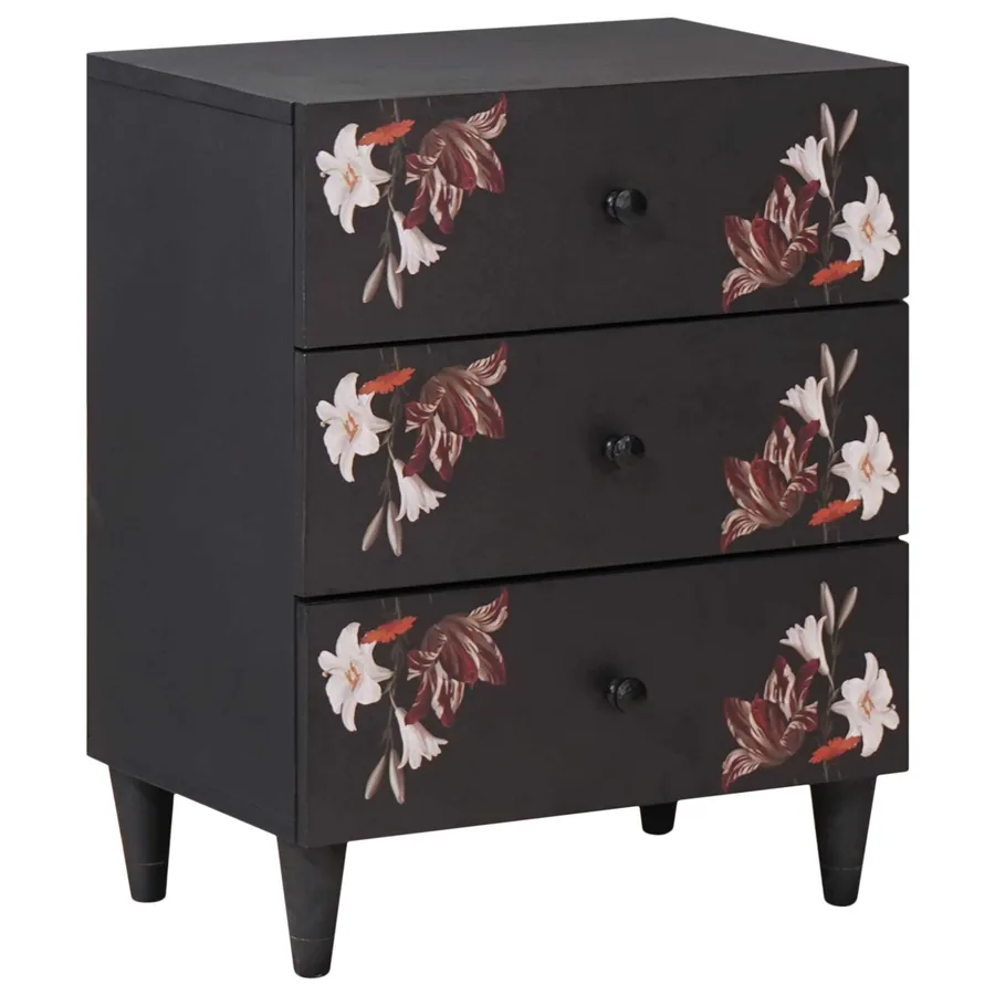 Table de chevet avec tiroir Multicolore 50 x 33 x 60 cm