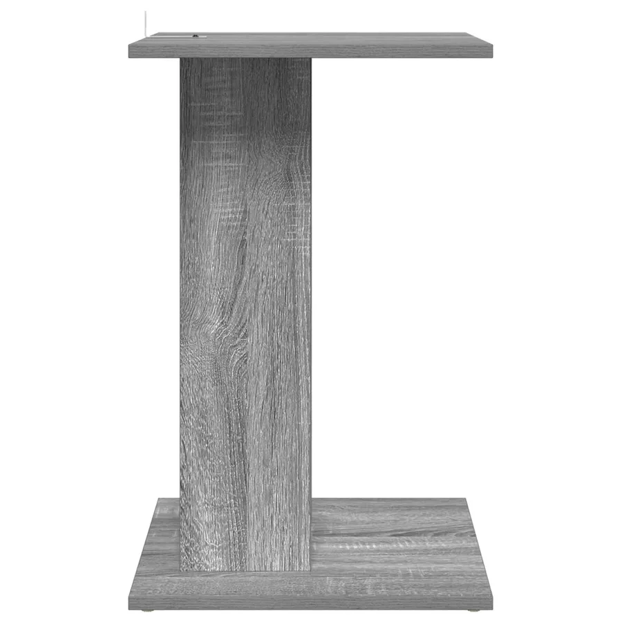 Table d'appoint Gris Sonoma 45 x 40 x 62,5 cm Bois d'ingénierie - 6