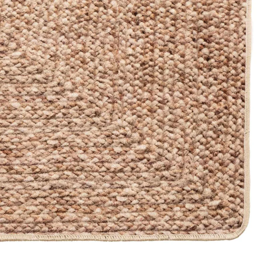 Coureur de Tapis MARSA Jaune 100 x 100 cm Polyester et PVC - 5