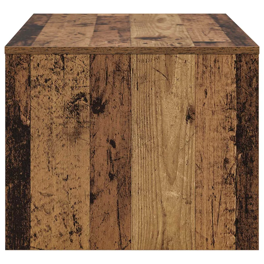 Table basse Bois ancien 80 x 50 x 40 cm Bois d'ingénierie - 6