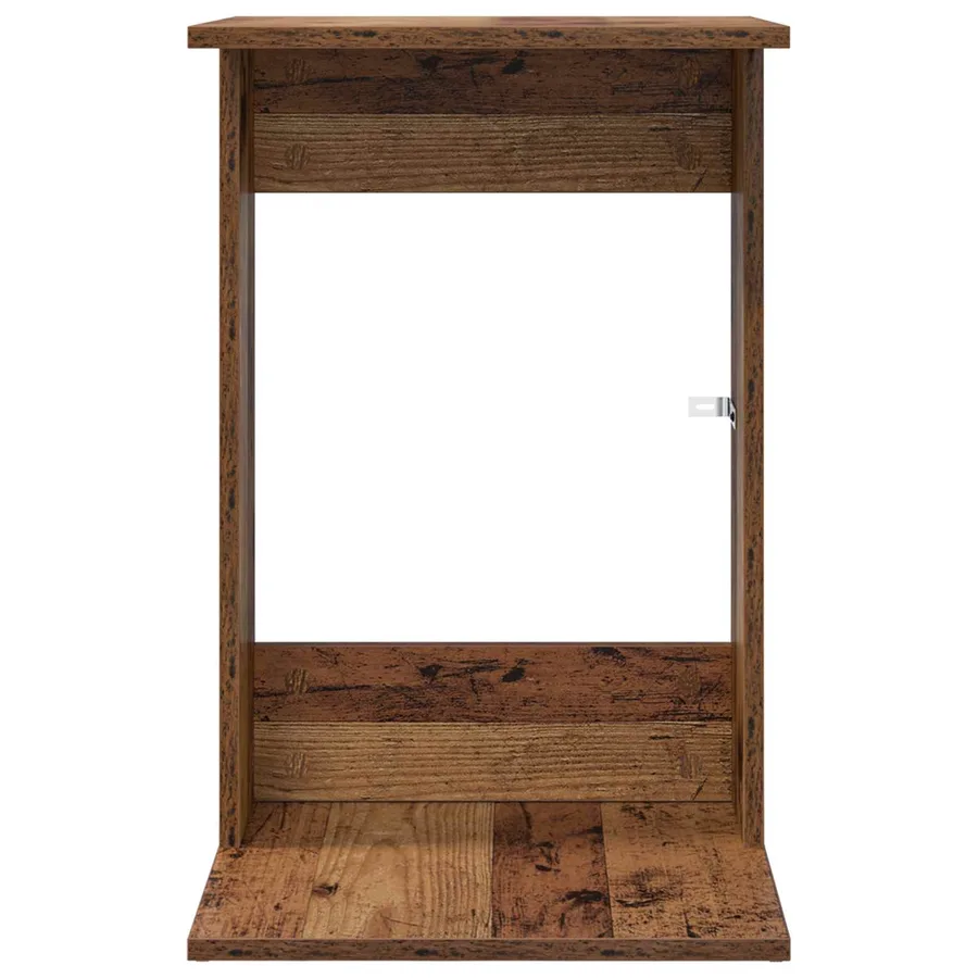 Table d'appoint Bois ancien 40 x 38 x 62,5 cm Bois d'ingénierie - 5
