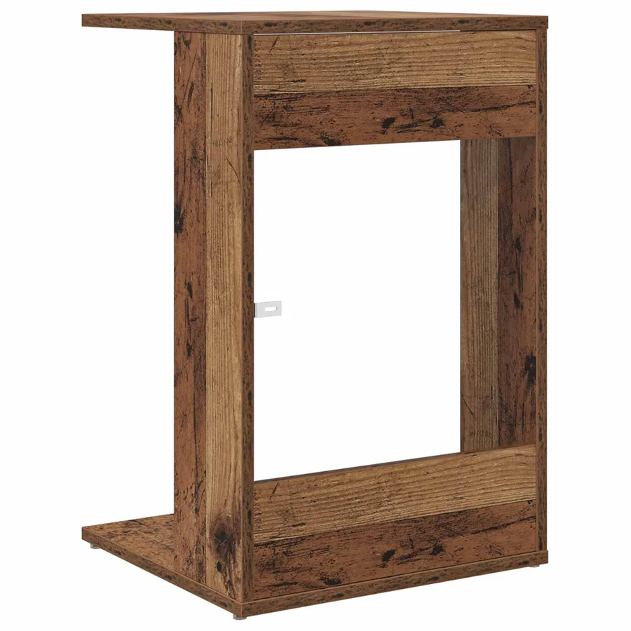 Table d'appoint Bois ancien 40 x 38 x 62,5 cm Bois d'ingénierie - 7