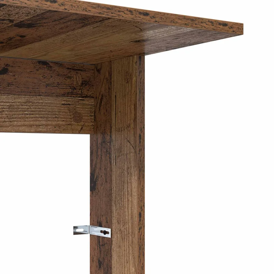 Table d'appoint Bois ancien 40 x 38 x 62,5 cm Bois d'ingénierie - 9