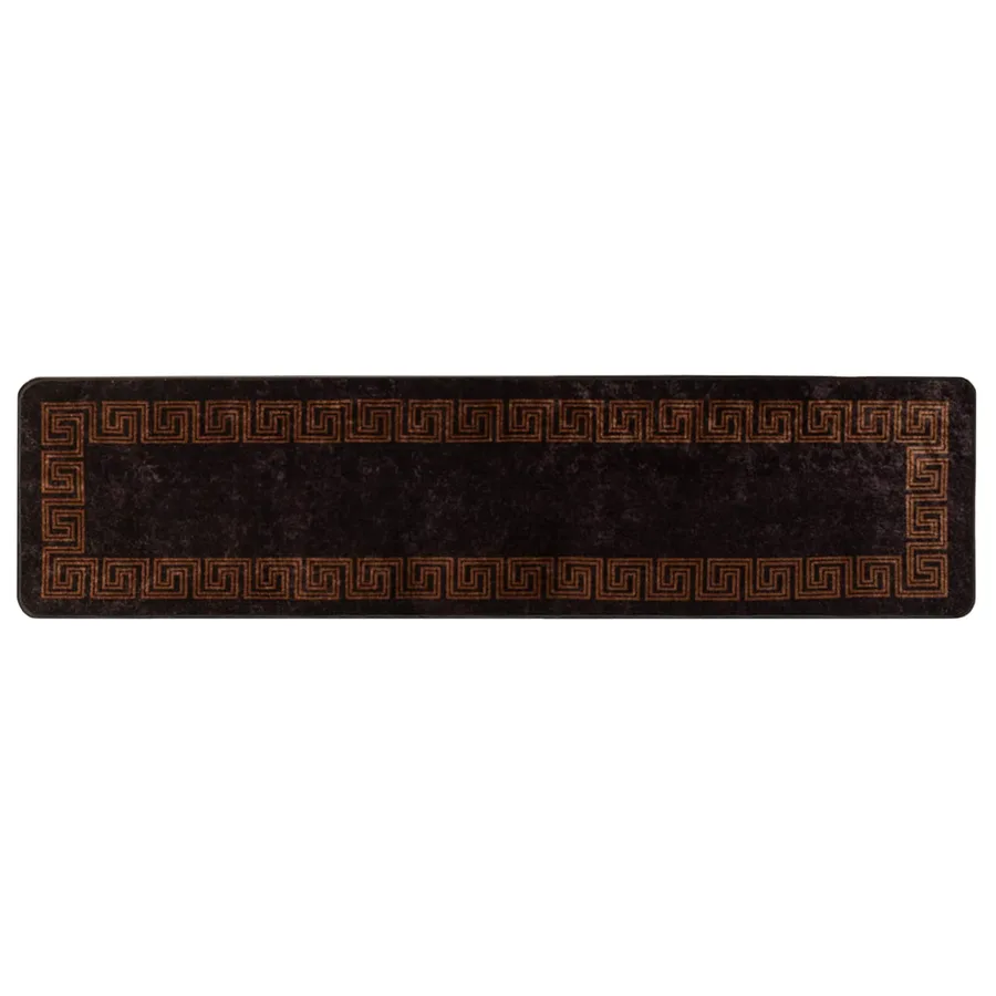 Coureur de Tapis MARSA Noir 50 x 200 cm Polyester et PVC - 2