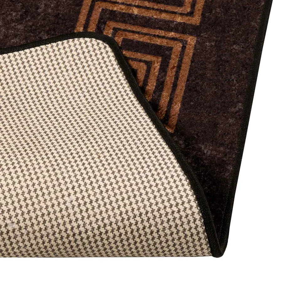 Coureur de Tapis MARSA Noir 50 x 200 cm Polyester et PVC - 4
