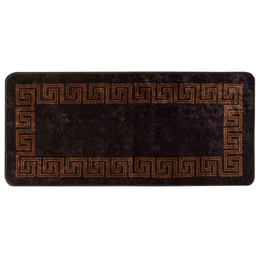 Coureur de Tapis MARSA Noir 100 x 200 cm Polyester et PVC - 2