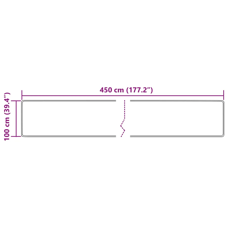 Coureur de Tapis MARSA Multicolore 100 x 450 cm - 7