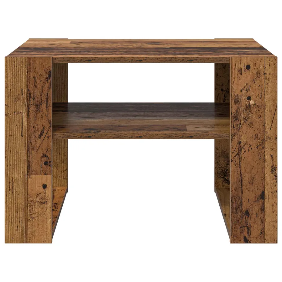 Table basse Bois ancien 66 x 53 x 45 cm Bois d'ingénierie - 5