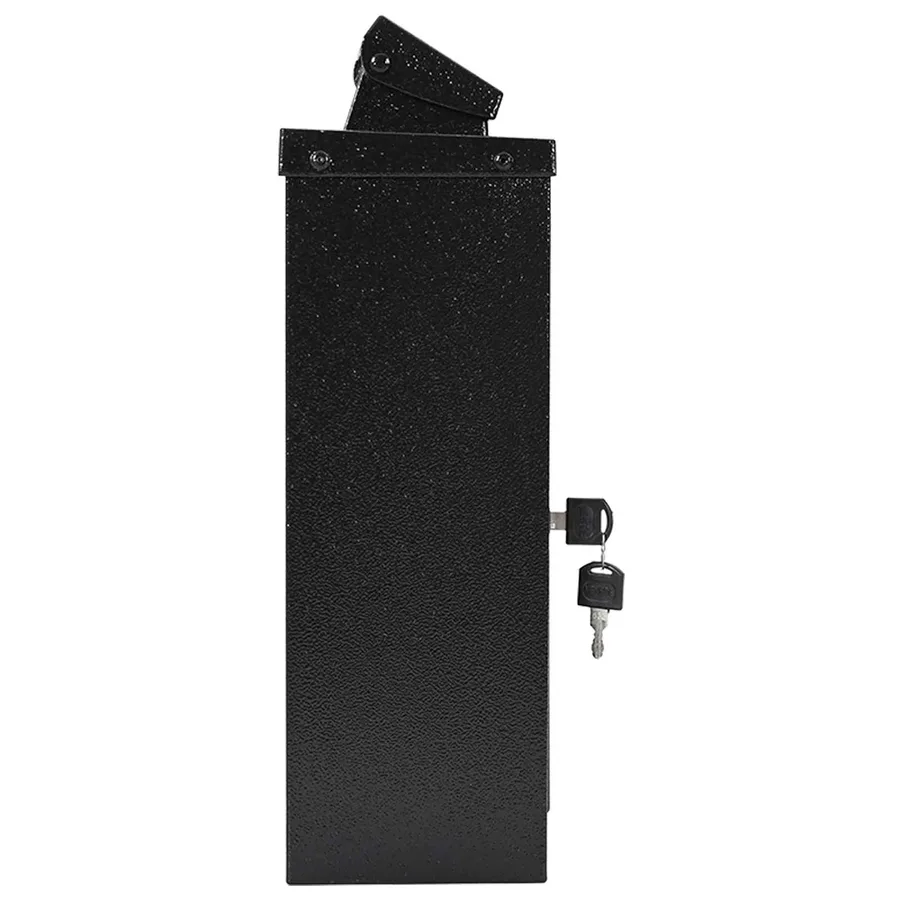 Boîte aux lettres murale Noir 29 x 13 x 41 cm Aluminium coulé - 7