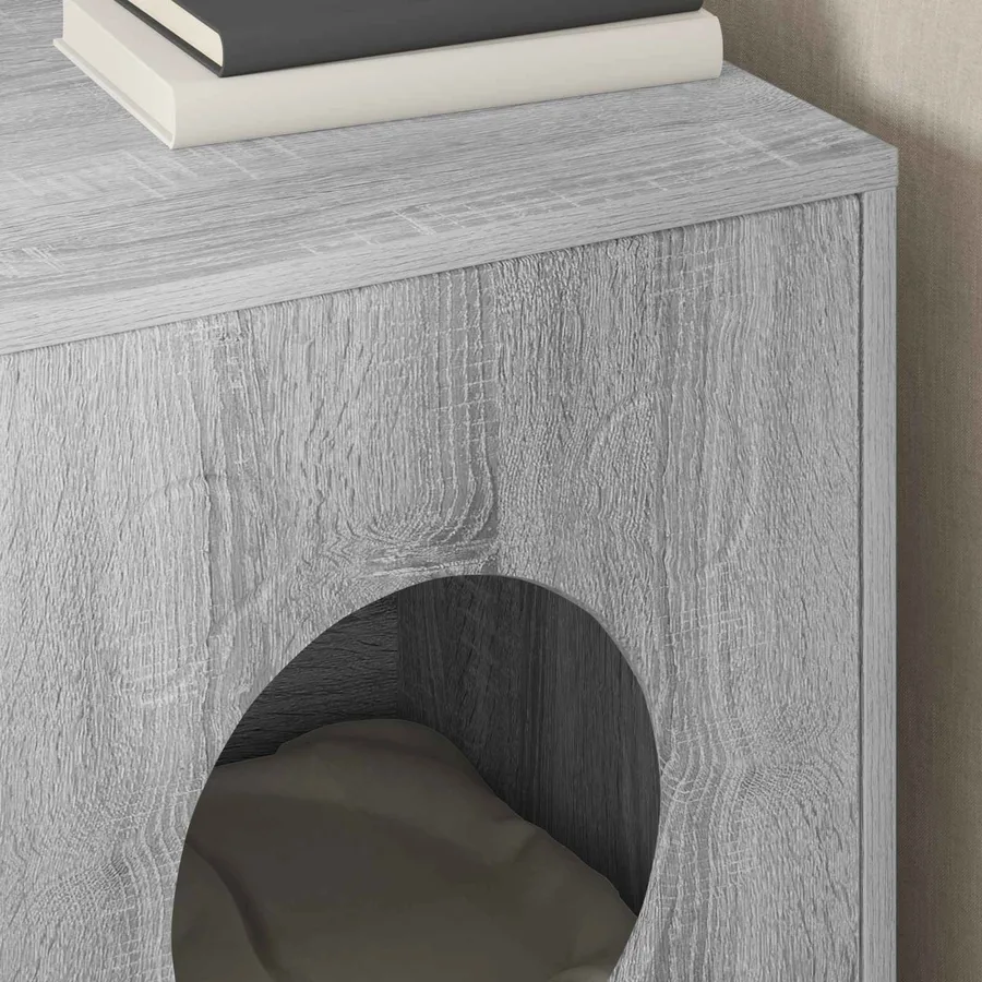 Maison pour chat Gris Sonoma 42,5 x 40 x 53 cm - 4