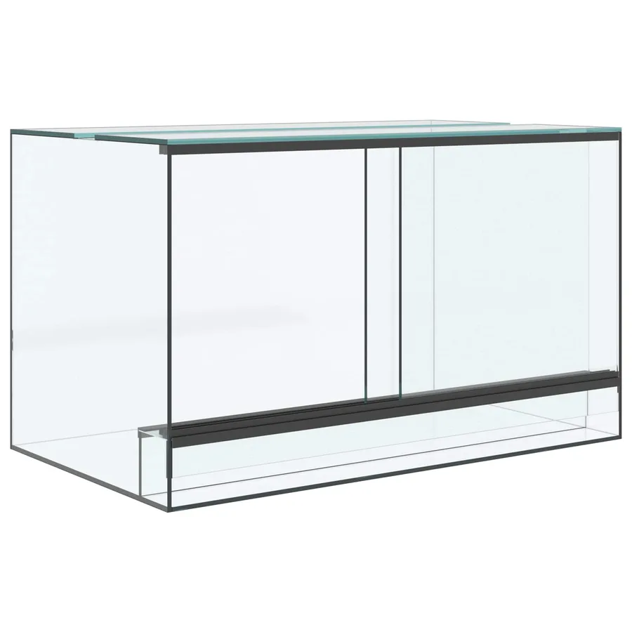 Terrarium avec stockage Transparent 50 x 30 x 30 cm Verre - 2