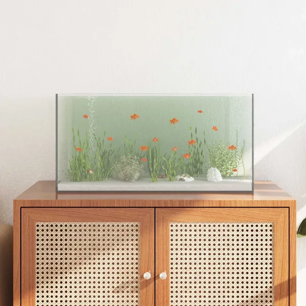 Aquarium avec stockage Transparent 60 x 30 x 30 cm Verre