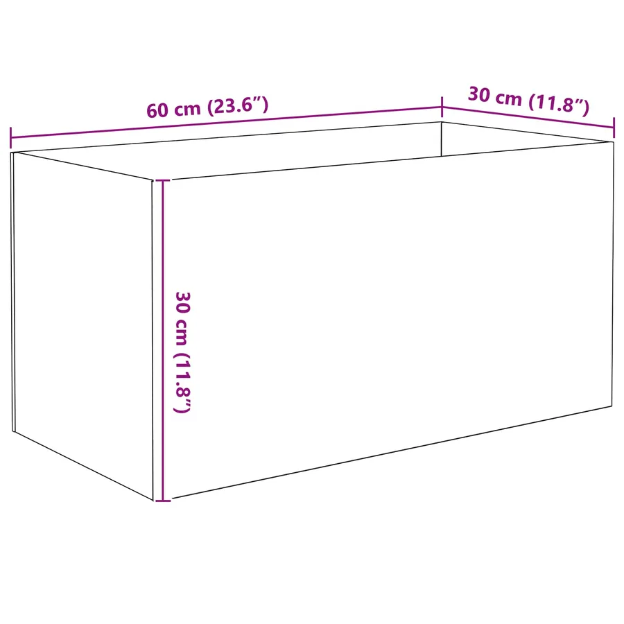 Aquarium avec stockage Transparent 60 x 30 x 30 cm Verre - 8