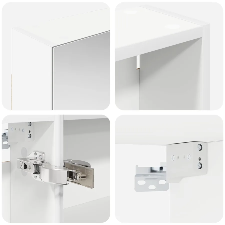 Ensemble de Meubles de Salle de Bain 3 pcs 120 x 14,5 x 70 cm - 8