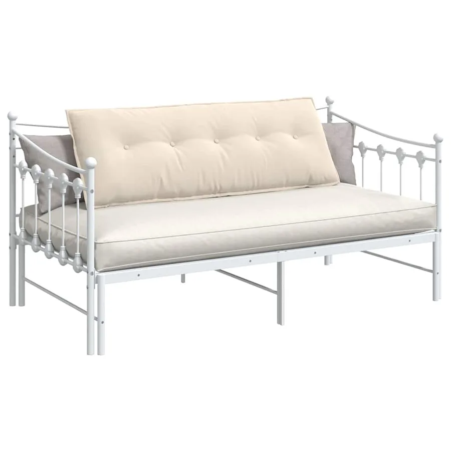 Coussin de Dos Beige 140 x 50 cm Tissu en microfibre - 3