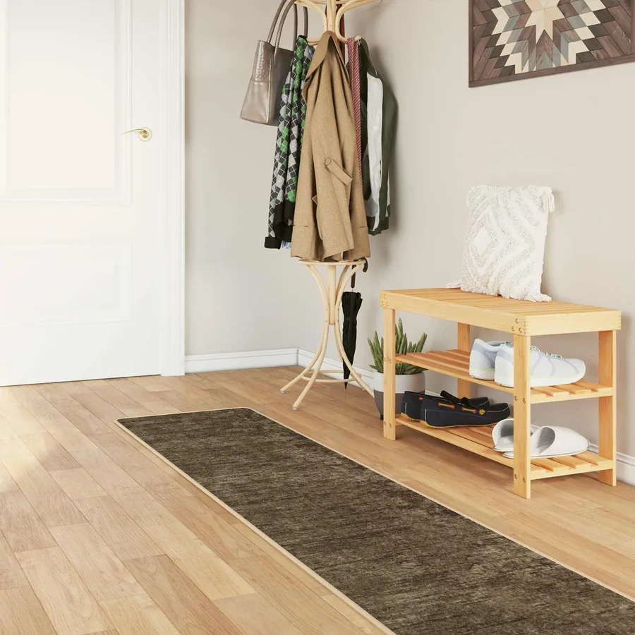 Coureur de Tapis MARSA Vert forêt 50 x 450 cm Polyester et PVC