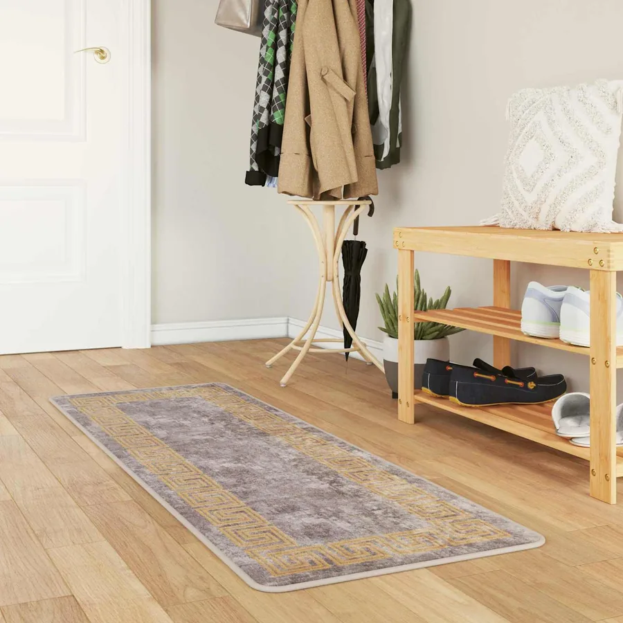 Coureur de Tapis MARSA Gris 50 x 150 cm Polyester et PVC