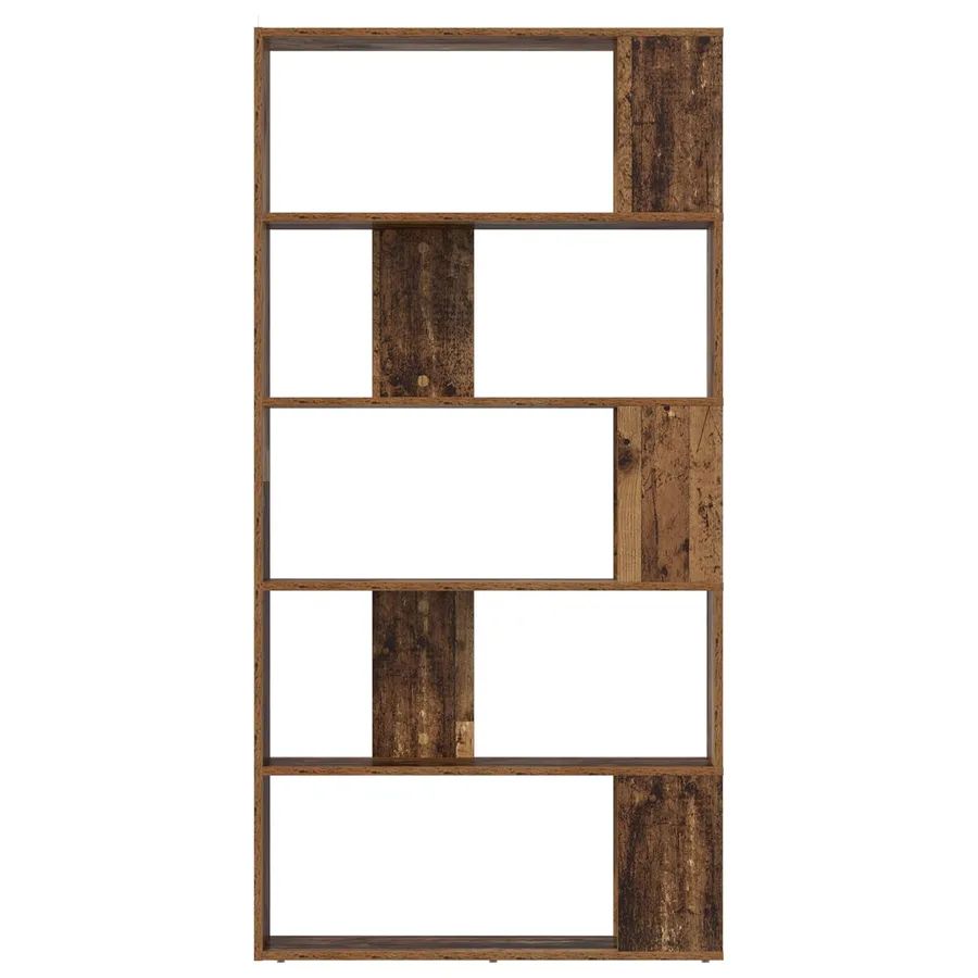 Bibliothèque Bois ancien 80 x 24 x 159 cm Bois d'ingénierie - 5