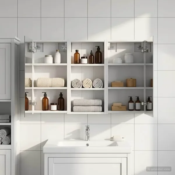 Ensemble de Meubles de Salle de Bain 3 pcs 110 x 10,5 x 60,5 cm