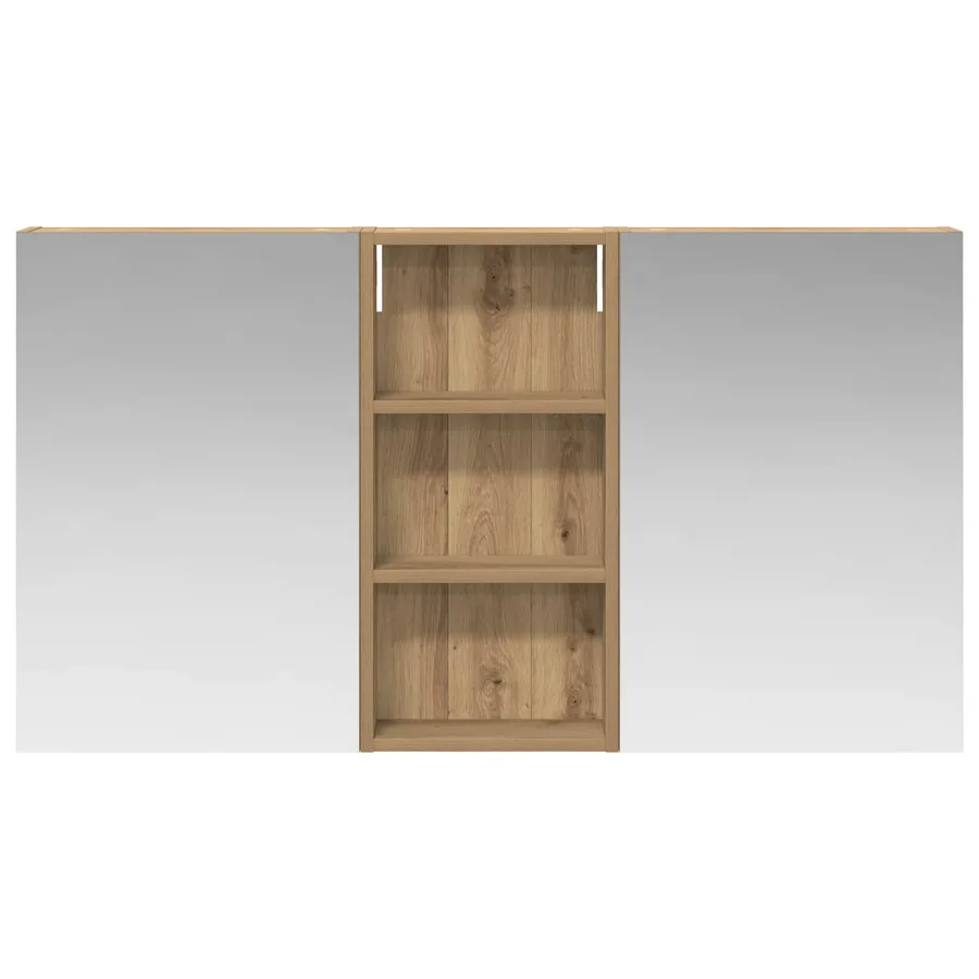 Ensemble de Meubles de Salle de Bain 3 pc 110 x 10,5 x 60,5 cm - 6