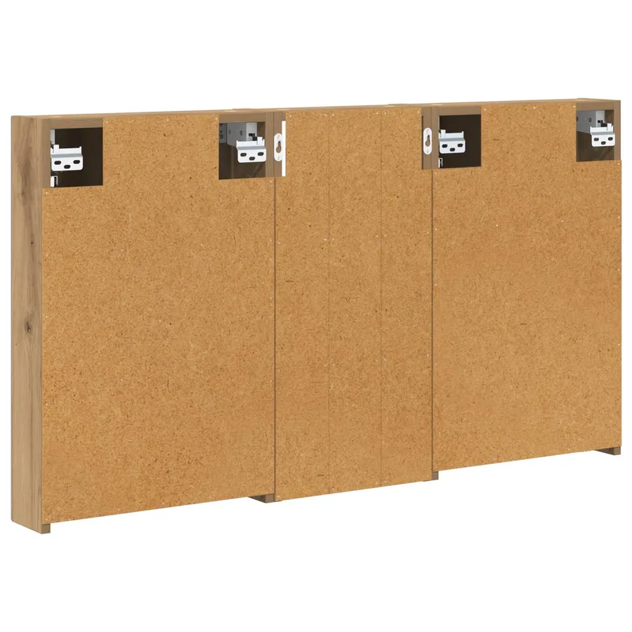 Ensemble de Meubles de Salle de Bain 3 pc 110 x 10,5 x 60,5 cm - 9