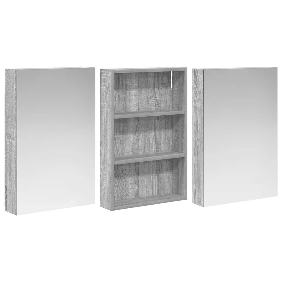 Ensemble de Meubles de Salle de Bain 3 pcs 120 x 10,5 x 60,5 cm - 5