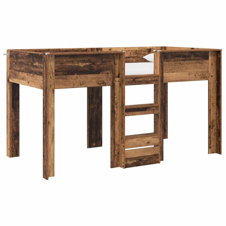 Lit Superposé pour Enfants Bois ancien 90 x 190 cm - 2
