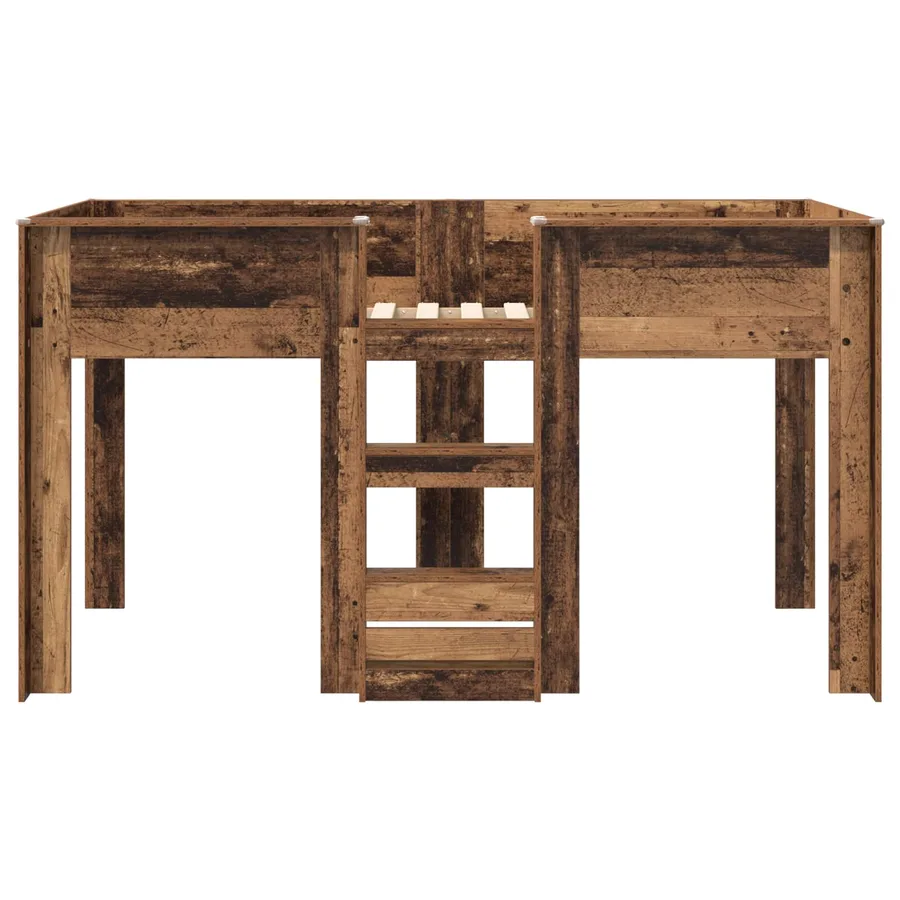 Lit Superposé pour Enfants Bois ancien 90 x 190 cm - 5