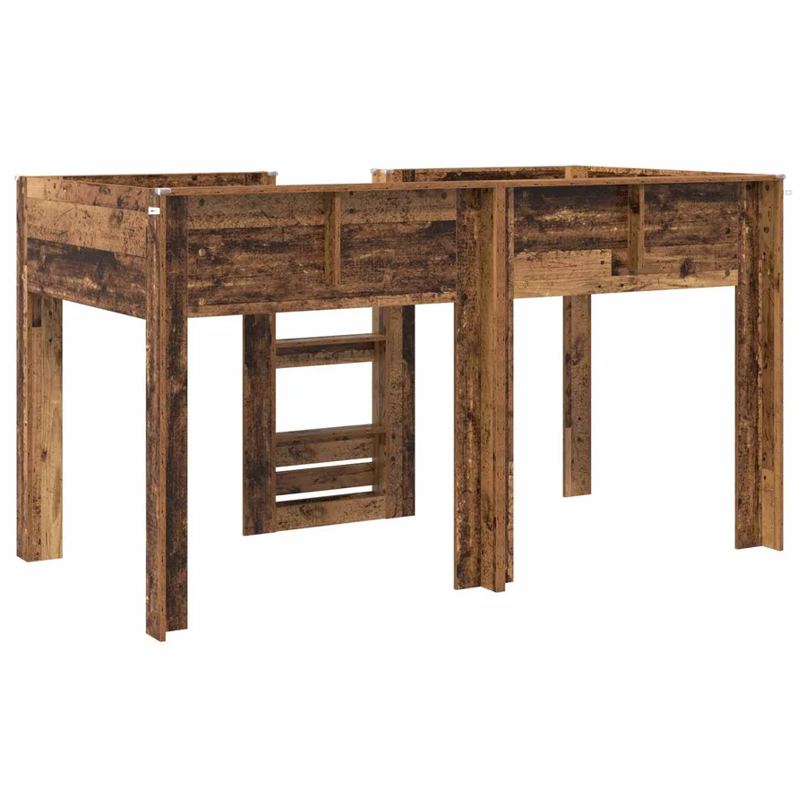 Lit Superposé pour Enfants Bois ancien 90 x 190 cm - 7