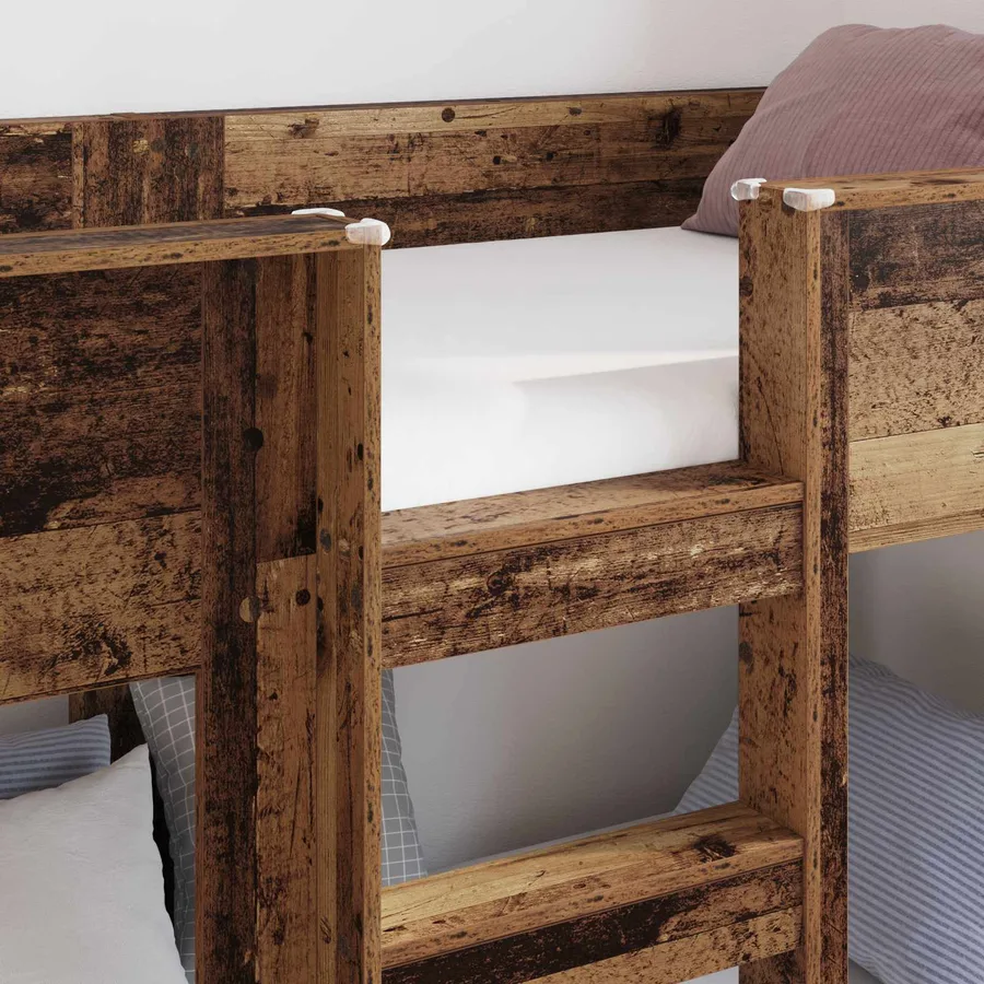 Lit Superposé pour Enfants Bois ancien 90 x 190 cm - 3
