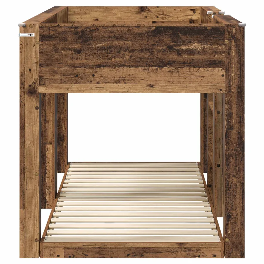 Lit Superposé pour Enfants Bois ancien 90 x 190 cm - 6