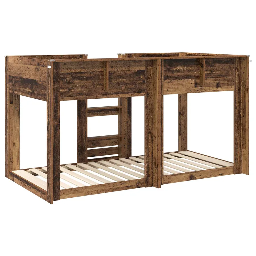 Lit Superposé pour Enfants Bois ancien 90 x 190 cm - 7