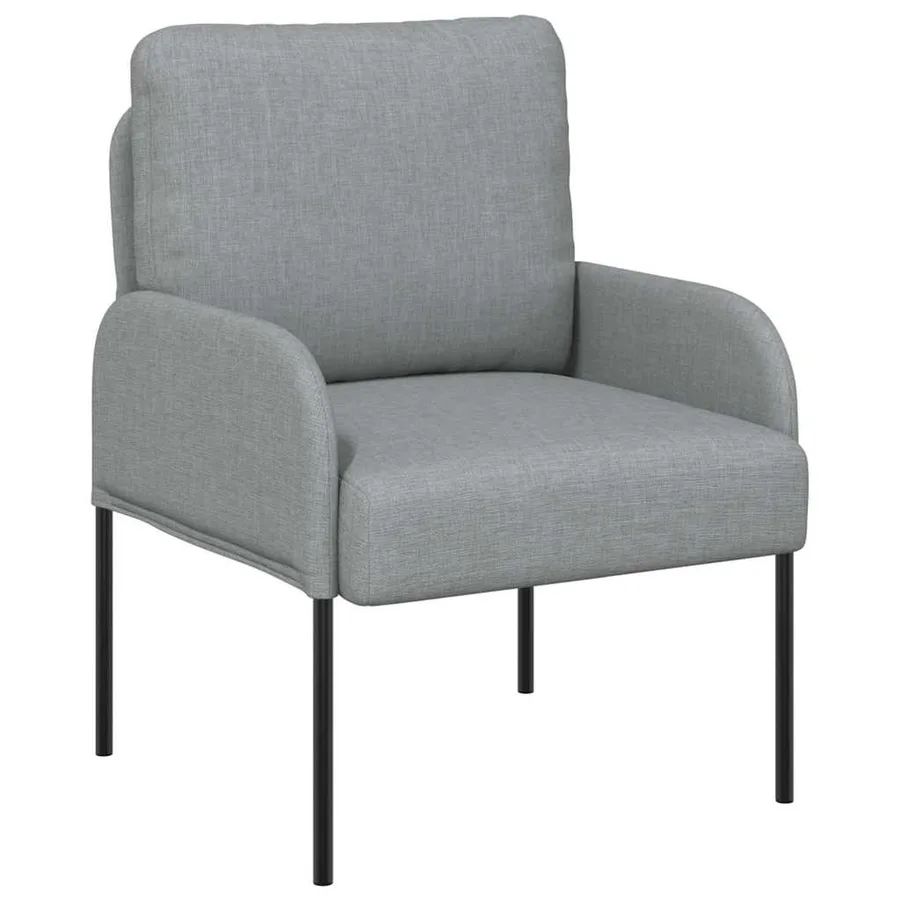 Canapés avec coussin 55cm Gris clair Contreplaqué - 2