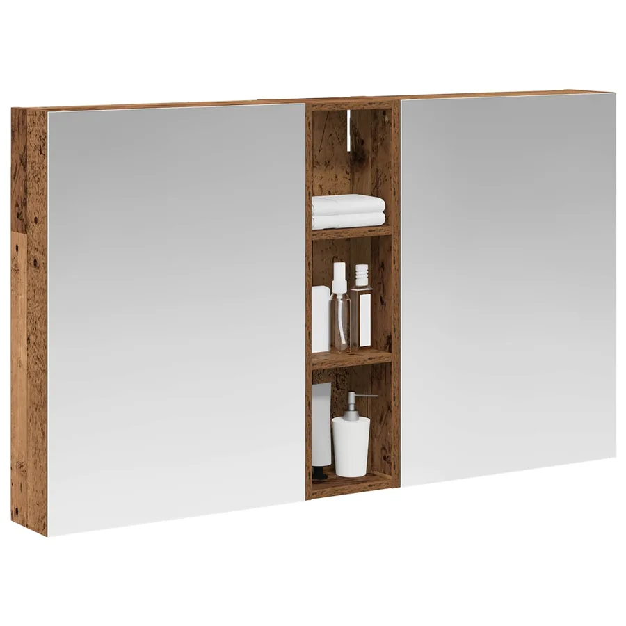 Ensemble de Meubles de Salle de Bain 3 pcs 120 x 14,5 x 70 cm - 3