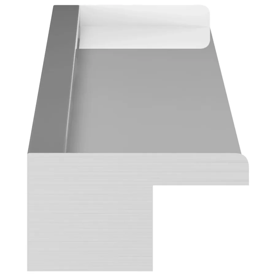 Lame de cascade de piscine avec LED acier inoxydable 110 cm - 5