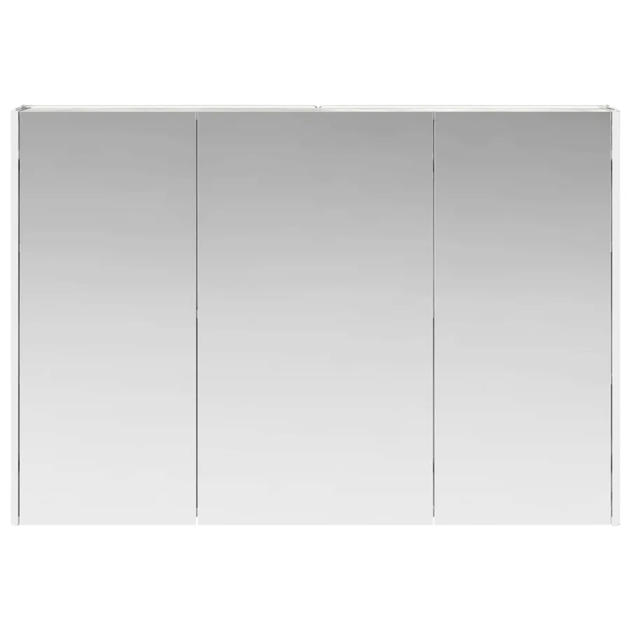 Armoire Miroir de Salle de Bain Gris béton 103,5 x 15,5 x 70 cm - 6