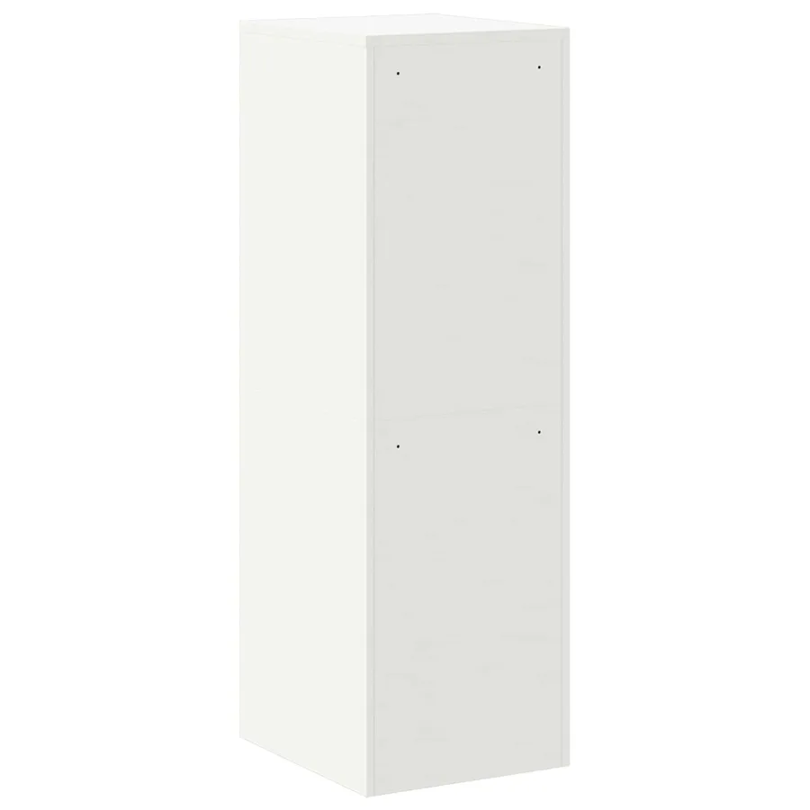 Cabinet de Dossier Blanc 44 x 50 x 139 cm Acier Laminé à Froid - 9