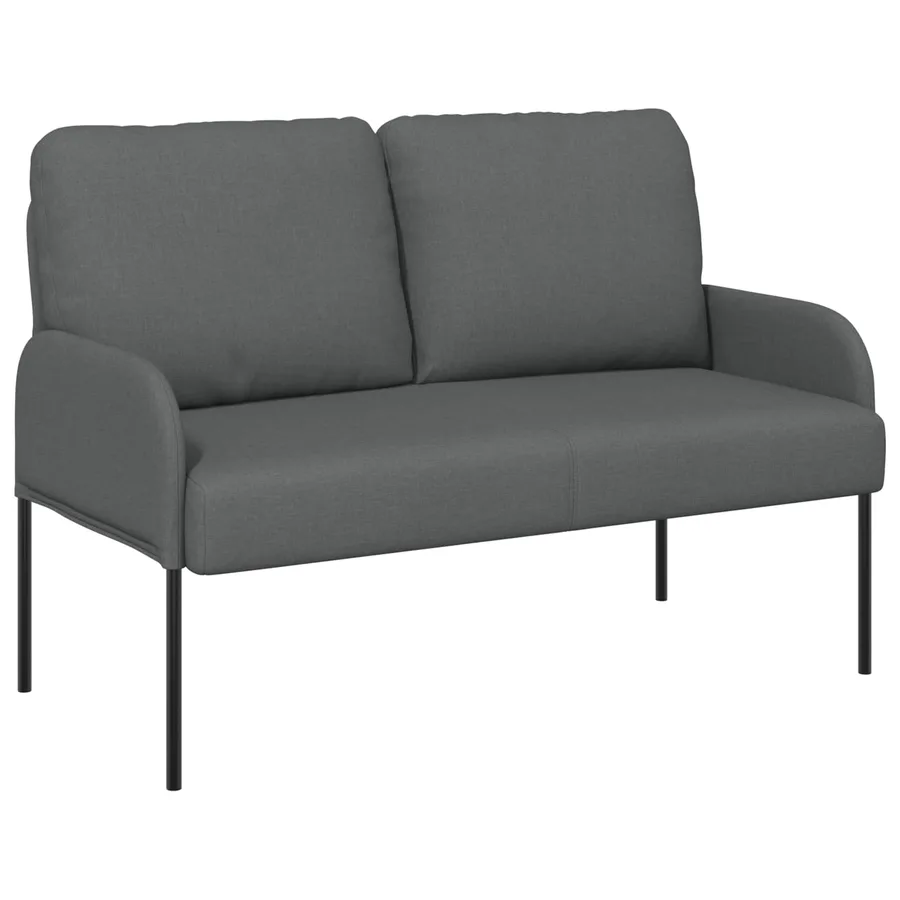 Ensembles de canapés 3 pcs Gris foncé 115 x 56 x 80 cm - 5