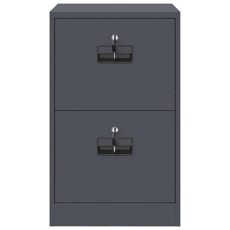 Cabinet de Dossier avec tiroir Anthracite 45,5 x 42 x 74,5 cm - 7