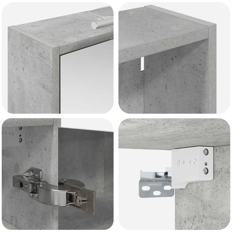 Ensemble de Meubles de Salle de Bain 3 pcs 126 x 16 x 62.5 cm - 10