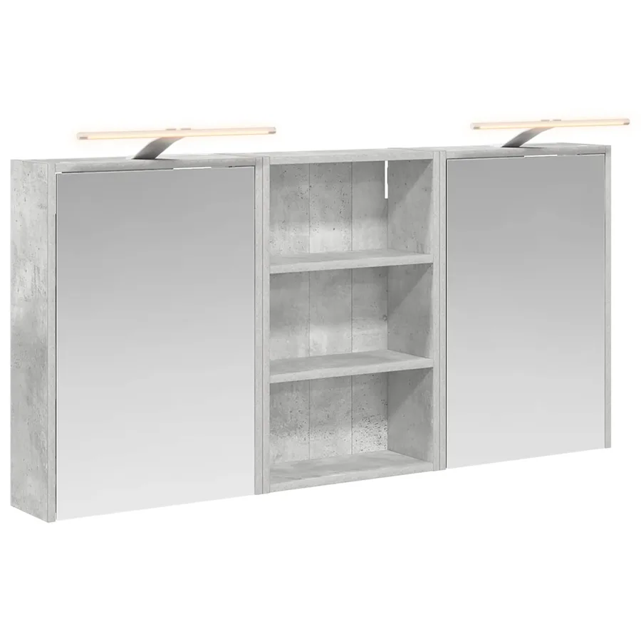 Ensemble de Meubles de Salle de Bain 3 pcs 126 x 16 x 62.5 cm - 2