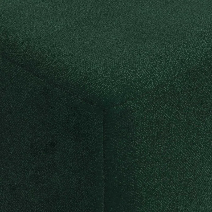 Canapé-lit pliable Vert foncé 60 x 70 x 41 cm Tissu - 7
