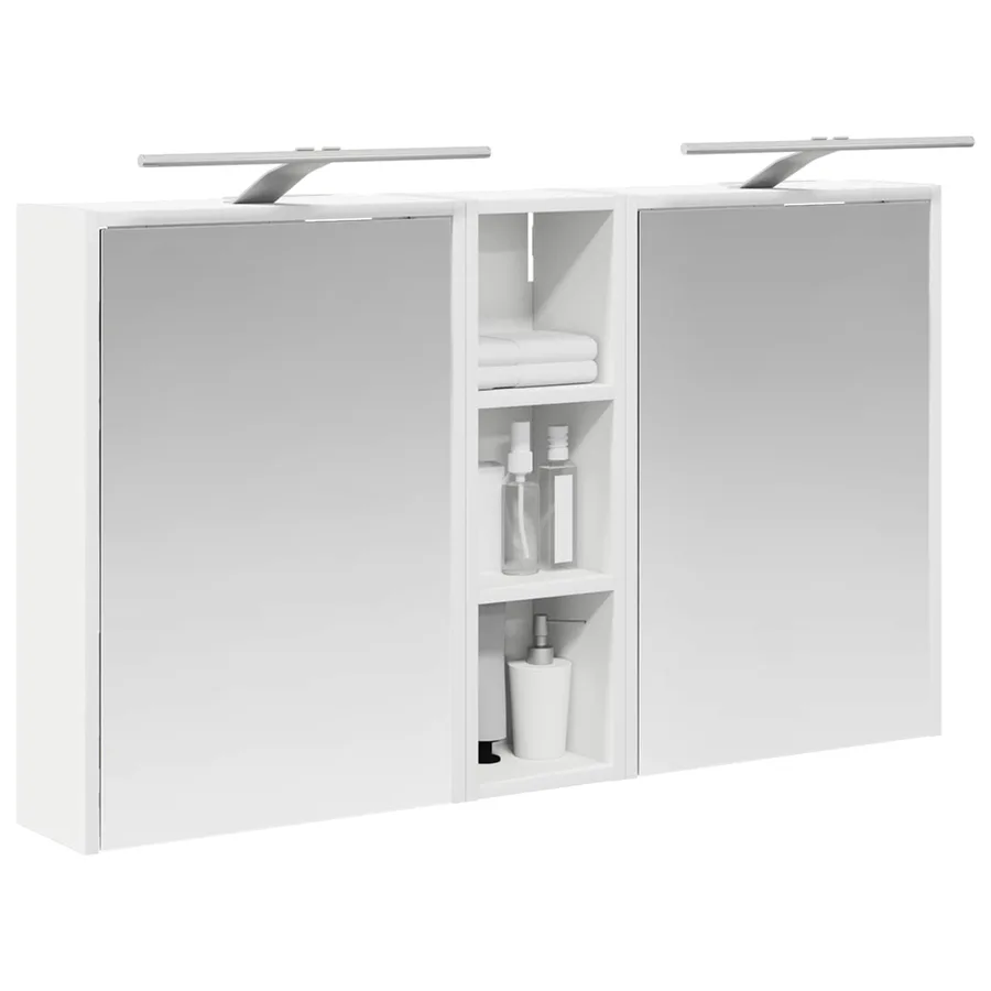 Ensemble de Meubles de Salle de Bain 3 pcs 106 x 16 x 62,5 cm - 3