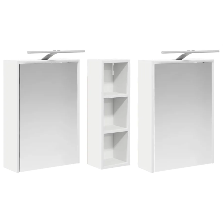 Ensemble de Meubles de Salle de Bain 3 pcs 106 x 16 x 62,5 cm - 5