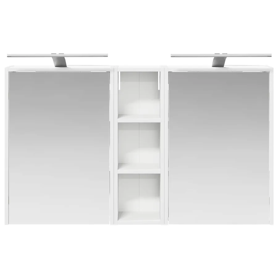 Ensemble de Meubles de Salle de Bain 3 pcs 106 x 16 x 62,5 cm - 6