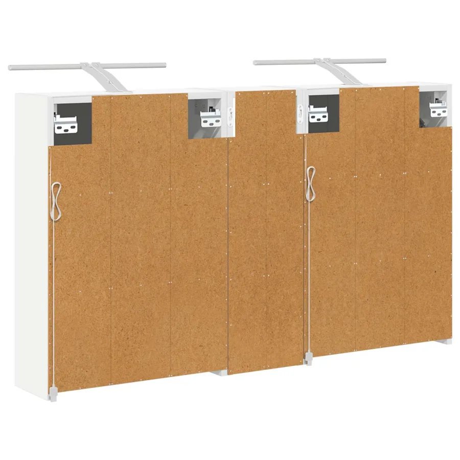 Ensemble de Meubles de Salle de Bain 3 pcs 106 x 16 x 62,5 cm - 9